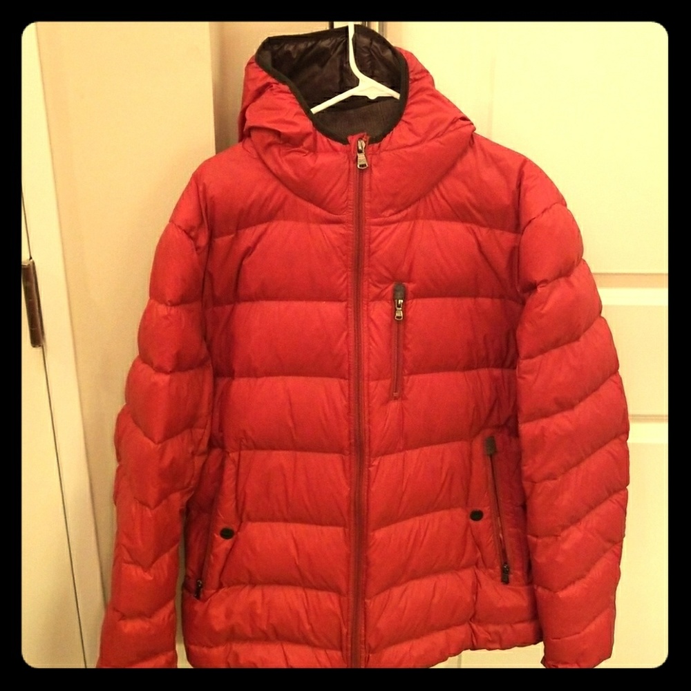 Michael Kors Down Puffer Orange